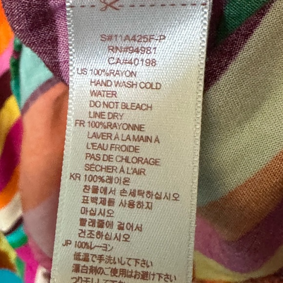 3X rainbow forever 21 plus size strapless dress - Picture 3 of 3